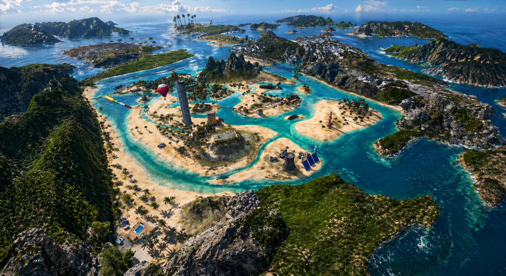 map in unreal 5 engine style