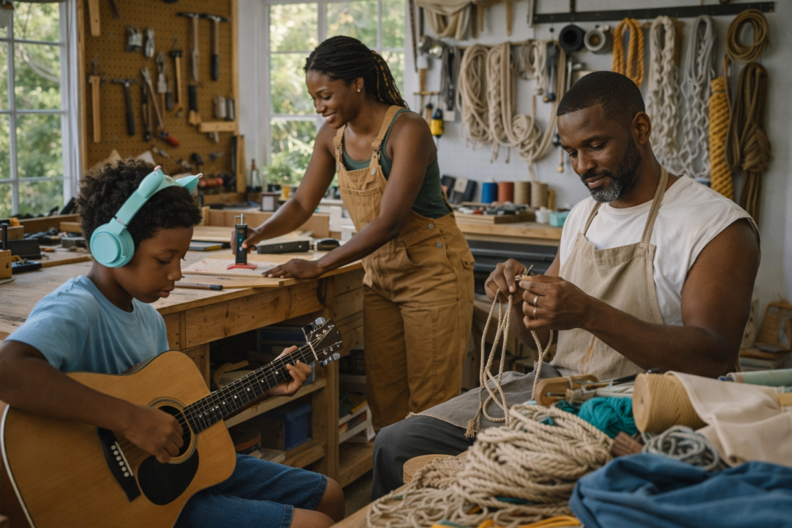 small kairo learning guitar